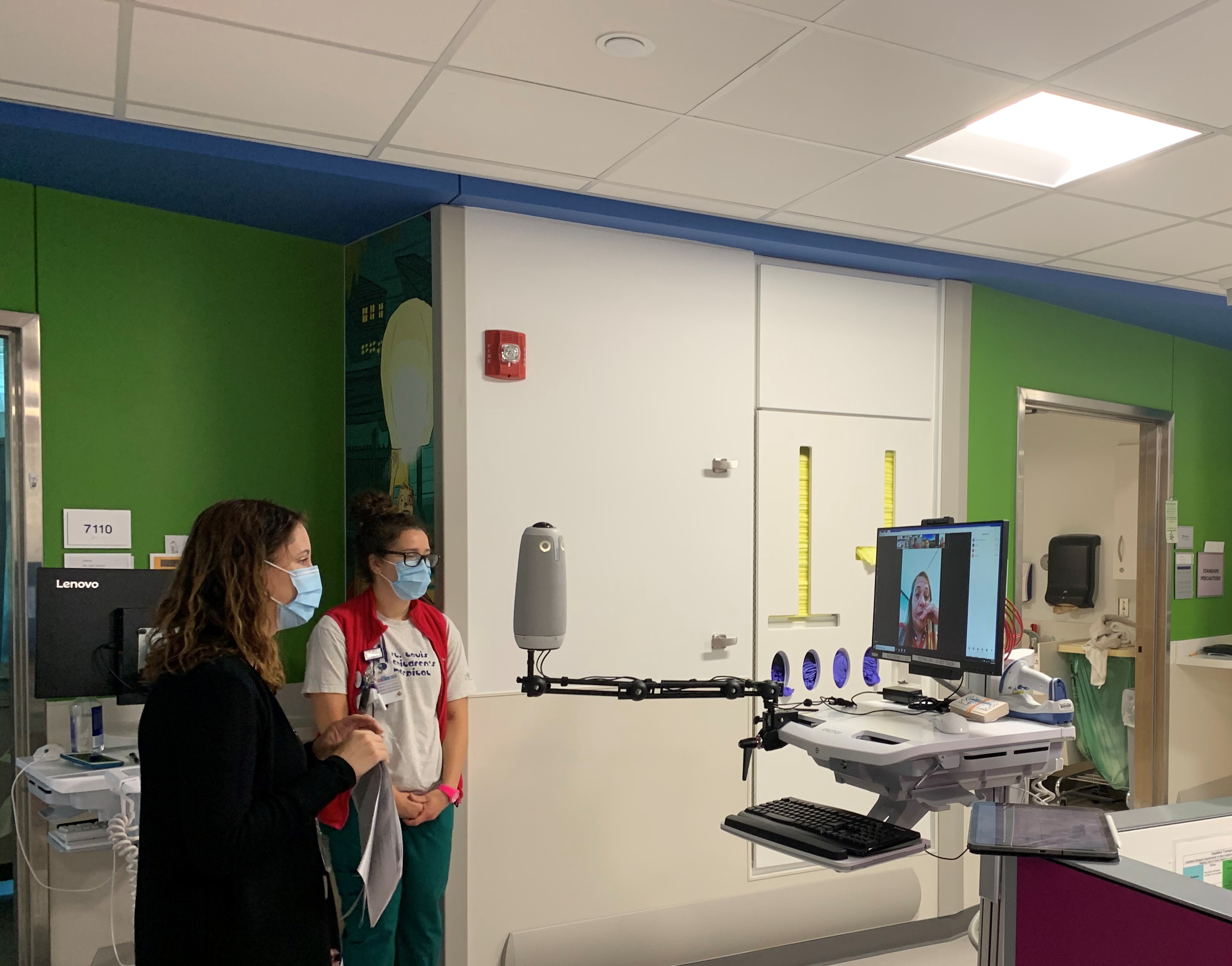 How St. Louis Children’s Hospital Uses the Meeting Owl to Keep Patients